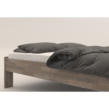 Posteľ ELODIE II buk olej sivá, 160x200 cm 4