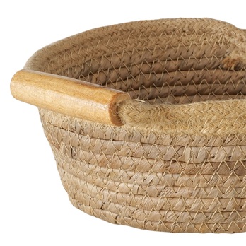 Úložný kôš ELOWEN 25x9 cm, banánový list 1