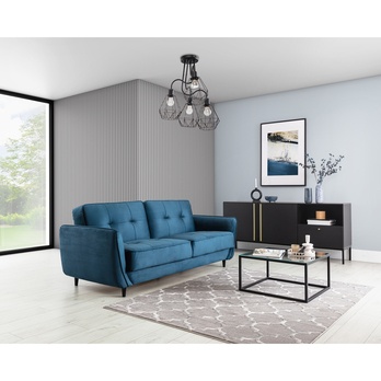 Koberec ELSHER GREY sivá, 80x150 cm 1
