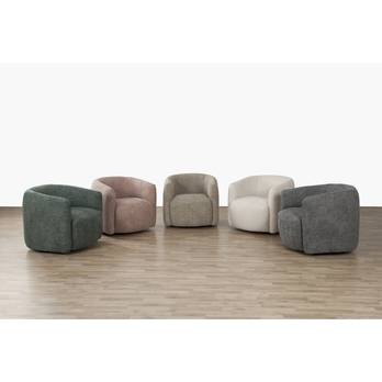 Kreslo ELSIE hnedá 1