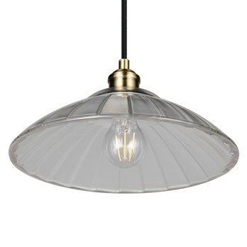 Závesné svietidlo ELUNA zlatá/priesvitná 2