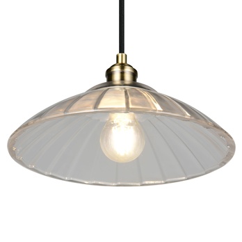 Závesné svietidlo ELUNA zlatá/priesvitná 3