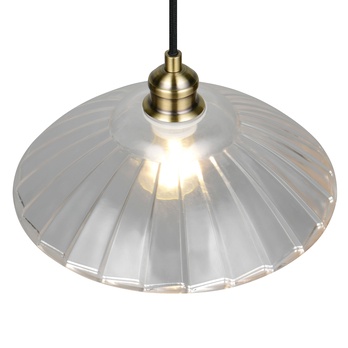 Závesné svietidlo ELUNA zlatá/priesvitná 5