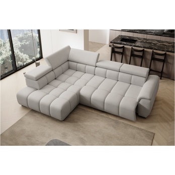 Sedacia súprava ELVAN L ľavá, svetlosivá 4