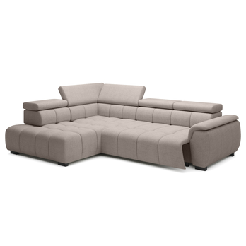 Sedacia súprava ELVAN L ľavá, sivohnedá 2