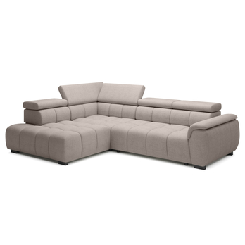 Sedacia súprava ELVAN L ľavá, sivohnedá 3