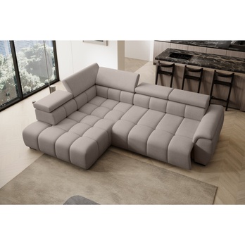 Sedacia súprava ELVAN L ľavá, sivohnedá 4