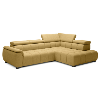 Sedacia súprava ELVAN L pravá, žltá 3