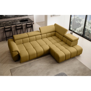 Sedacia súprava ELVAN L pravá, žltá 4