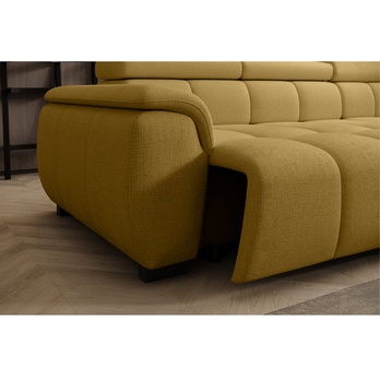 Sedacia súprava ELVAN L pravá, žltá 5