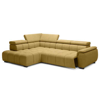 Sedacia súprava ELVAN L ľavá, žltá 2