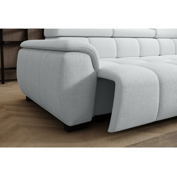 Sedacia súprava ELVAN L pravá, sivá 5