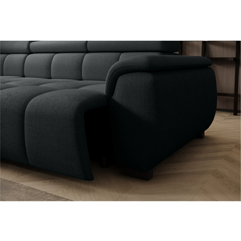 Sedacia súprava ELVAN L ľavá, antracitová 5