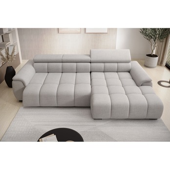 Sedacia súprava ELVAN S pravá, svetlosivá 3