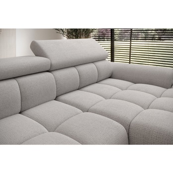 Sedacia súprava ELVAN S pravá, svetlosivá 4