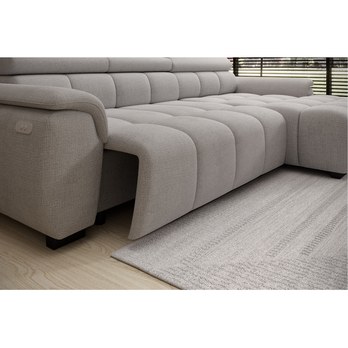 Sedacia súprava ELVAN S pravá, svetlosivá 5