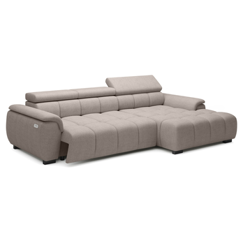 Sedacia súprava ELVAN S pravá, sivohnedá 2