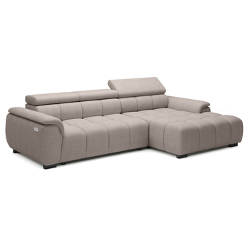 Sedacia súprava ELVAN S pravá, sivohnedá 3