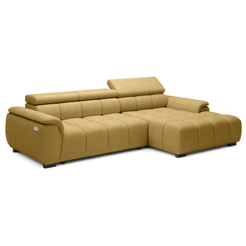 Sedacia súprava ELVAN S pravá, žltá 3