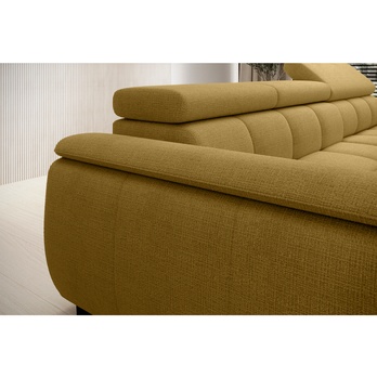 Sedacia súprava ELVAN S pravá, žltá 5