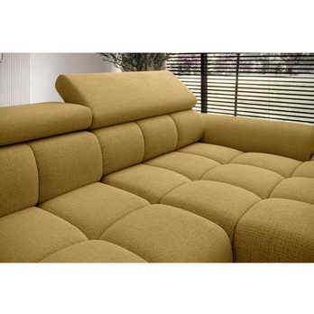 Sedacia súprava ELVAN S pravá, žltá 7