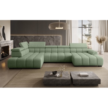 Sedacia súprava ELVAN XL ľavá, mätová 1