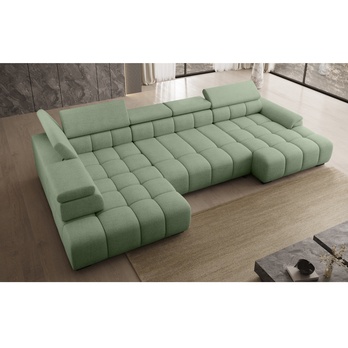 Sedacia súprava ELVAN XL ľavá, mätová 4