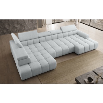 Sedacia súprava ELVAN XL ľavá, sivá 4