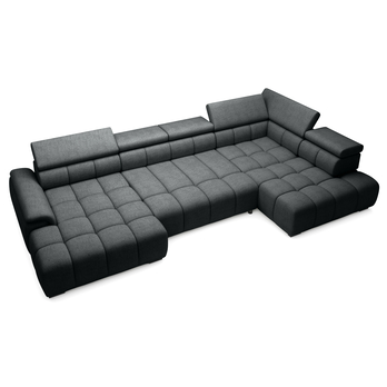 Sedacia súprava ELVAN XL pravá, antracitová 2