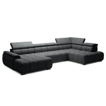 Sedacia súprava ELVAN XL pravá, antracitová 3