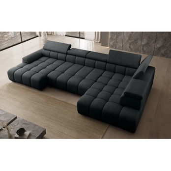 Sedacia súprava ELVAN XL pravá, antracitová 4