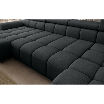 Sedacia súprava ELVAN XL pravá, antracitová 6