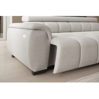 Pohovka  ELVAN svetlosivá 5