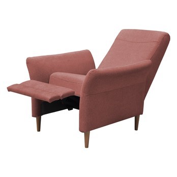 Relaxačné kreslo EMI MANUAL lososová 1