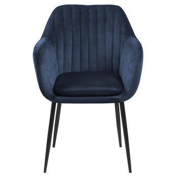 Jedálenská stolička EMILIA tmavomodrá 2