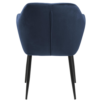 Jedálenská stolička EMILIA tmavomodrá 4