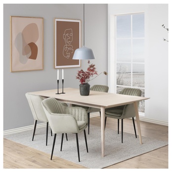 Jedálenská stolička EMILIA piesková 1