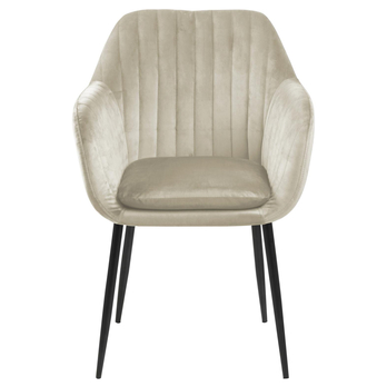 Jedálenská stolička EMILIA piesková 2