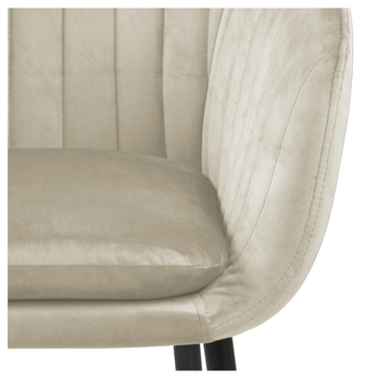 Jedálenská stolička EMILIA piesková 7