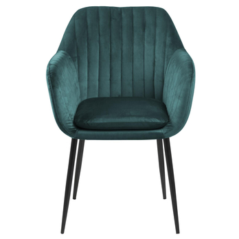 Jedálenská stolička EMILIA tmavozelená 2