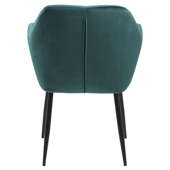Jedálenská stolička EMILIA tmavozelená 4