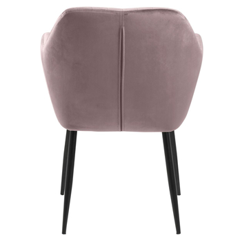 Jedálenská stolička EMILIA ružová 4