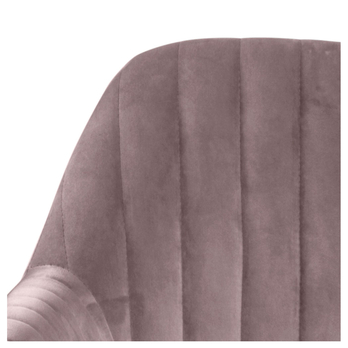 Jedálenská stolička EMILIA ružová 5