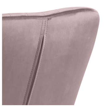 Jedálenská stolička EMILIA ružová 7