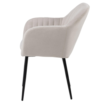 Jedálenská stolička EMILIA krémová 4