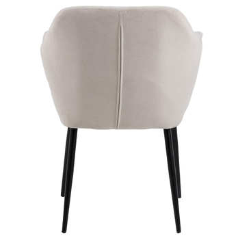 Jedálenská stolička EMILIA krémová 5