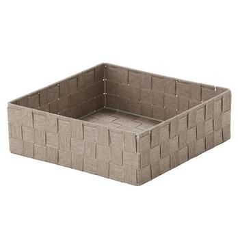Sada úložných boxov EMMELINE hnedá, sada 4 ks 3