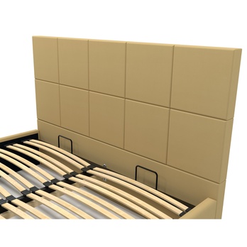 Posteľ s roštom EMMI 1 medová, 140x200 cm 3