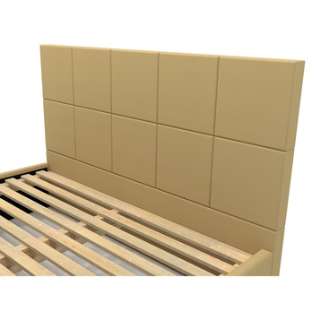 Posteľ s roštom EMMI 2 medová, 180x200 cm 5