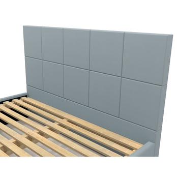 Posteľ s roštom EMMI 2 sivomodrá, 160x200 cm 4